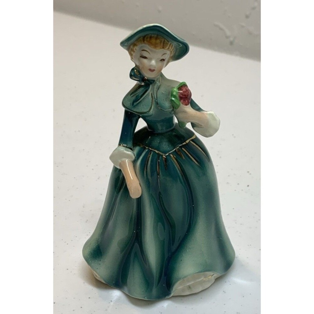 Styled By Shafford Japan Vintage Porcelain Figurine Woman